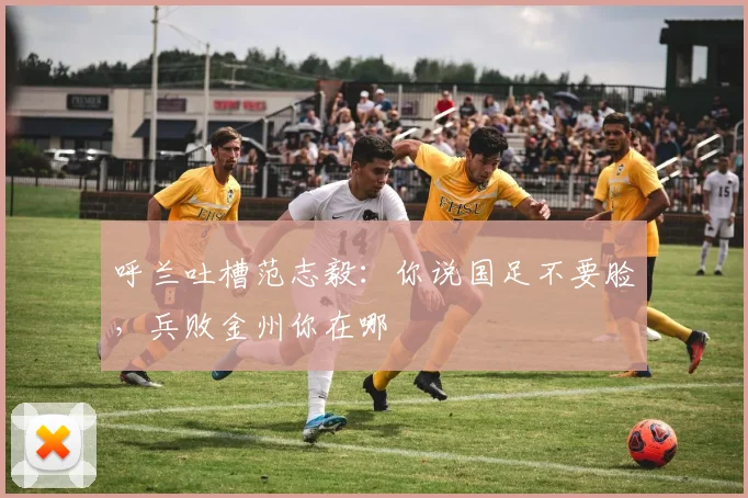 呼兰吐槽范志毅：你说国足不要脸，兵败金州你在哪